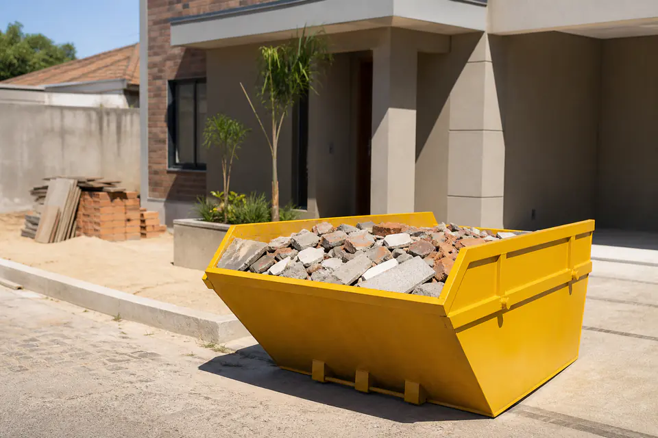 container para entulho